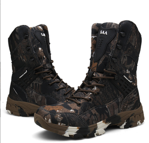 Botas de Caza y Senderismo DF Q5 5AA Personalizadas con Camuflaje Nocturno Forestal - Product Image 3