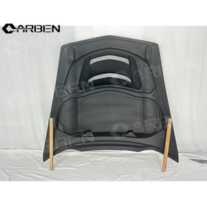 Kit di Aggiornamento Esterno in Fibra di Carbonio Ventilata per Chevrolet <span class=keywords><strong>Corvette</strong></span> C7, Cofano Premium in Fibra di Carbonio - Product Image 6