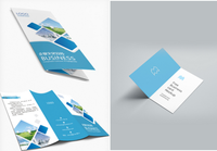 A5 papier pliant personnalisé impression dépliant dépliant pour la publicité promotionnelle