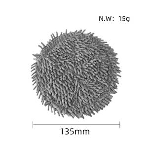 Chiffon de nettoyage rond pour robot aspirateur <span class=keywords><strong>STYTJ06ZHM</strong></span>, compatible avec le robot aspirateur et laveur Xiaomi Mijia Pro, remplacement des tampons de nettoyage - Product Image 5
