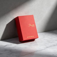 Boîte de luxe imprimée pour flacon d'huile de cristal, vente directe usine, emballage personnalisé en gros pour flacons d'Attar Oud