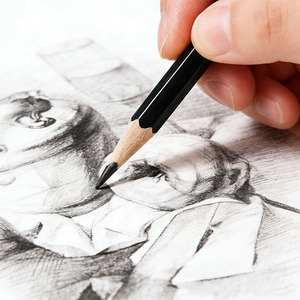 Set di Matite Promozionali 2B HB per Scrittura, Disegno e Schizzi, per Studenti d'<span class=keywords><strong>Arte</strong></span>, Scuola, Bambini, Forniture per Pittura - Product Image 2