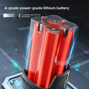 Perceuse sans fil au lithium Fengli de qualité industrielle, 21 V, moteur sans balais, couple maximal de 50 Nm, diamètre de perçage de 10 mm, batterie - Product Image 6