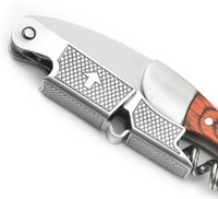 HXY-Tire-bouchon classique en bois noir sans fil avec logo laser, cadeau de serveur personnalisé, offre promotionnelle