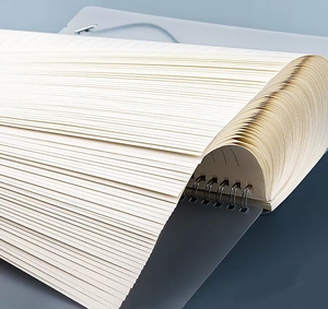 Quaderno a Spirale <span class=keywords><strong>A4</strong></span> A5 B5 per Studenti delle Scuole Superiori e Universitari, Pagine Quadrate, a Righe, Bianche, 160 Pagine <span class=keywords><strong>con</strong></span> Copertina in PP Impermeabile e Resistente all'Olio - Product Image 3
