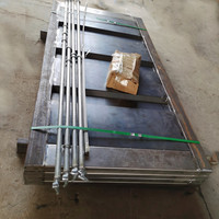 Panneau de porte de conteneur maritime en acier galvanisé ISO9001 Q235/SPCC/SPA-H, T2.0*943*L, Pièces de conteneur