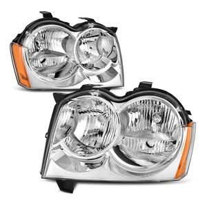 Para Jeep <span class=keywords><strong>Grand</strong></span> <span class=keywords><strong>Cherokee</strong></span> 2005 <span class=keywords><strong>2006</strong></span> 2007 Faros Delanteros Impermeables Accesorios para Automóvil CH2503160 CH2502160 - Product Image 5