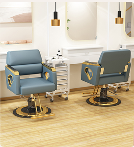 Sillón <span class=keywords><strong>de</strong></span> Barbería Moderno <span class=keywords><strong>de</strong></span> Alta Calidad con Bomba Hidráulica, Estructura <span class=keywords><strong>de</strong></span> Acero, Altura Ajustable y Diseño Portátil para Salón <span class=keywords><strong>de</strong></span> Belleza - Product Image 1