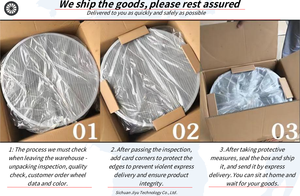 Jantes en alliage de haute qualité Jy pour voitures particulières, 15 pouces, légères, jantes de voiture les plus vendues pour <span class=keywords><strong>BMW</strong></span> Série 7 - Product Image 4