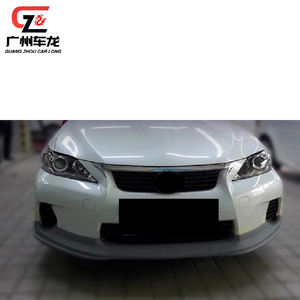 Labbro del diffusore anteriore in materiale ABS per lessus <span class=keywords><strong>CT200H</strong></span> 2013-2015 paraurti per auto Bodykit Spoiler Spoiler parti accessori per esterni - Product Image 5
