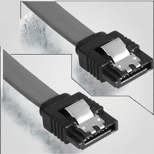 Nhà Máy Trực Tiếp Tốc Độ Cao Nối Tiếp <span class=keywords><strong>ATA</strong></span> SATA 6G Cáp Dữ Liệu Đồng Nguyên Chất Với Nylon Áo Khoác Và Bện Che Chắn Cho Máy Tính Sử Dụng - Product Image 3