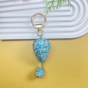 พวงกุญแจรูปบอลลูนลมร้อนประดับเพชรหลากแบบ น่ารัก ใช้ตกแต่งกระเป๋า จี้ห้อยขนาดเล็ก ของตกแต่งภายในรถยนต์สุดแฟชั่น ลดราคาพิเศษ - Product Image 4