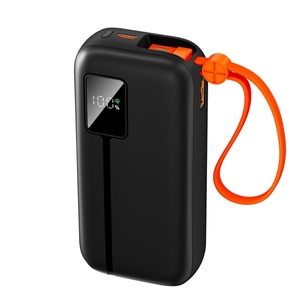 Batería Externa Portátil con Cable Integrado de 10000mah 20000mah de Alta Calidad con Carga Rápida de 22.5W para Teléfono Móvil - Product Image 3