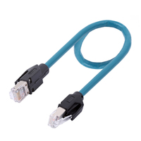 Câble Ethernet M12 Lan Réseau D Code 4 broches M12 D-code vers Rj 45 Connecteur M12 vers Rj45 D Codage 4 broches M12 Rj45