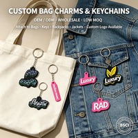 Porte-clés personnalisé en PVC souple, porte-clés en caoutchouc 3D gaufré avec logo personnalisé, OEM ODM, vente en gros, usine BSCI, caoutchouc souple imperméable
