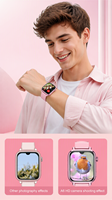 Montre connectée 4G pour enfants, Android 8.1, GPS, bracelet en gel de silice, moniteur de fréquence cardiaque, appel vidéo, chat vocal, rappel d'appel - Nouveauté 2026, Vente Flash
