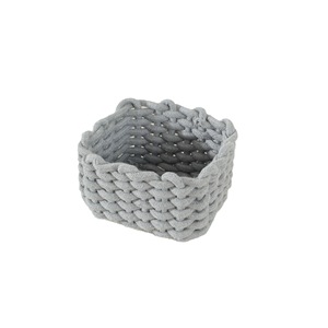 Kit de <span class=keywords><strong>Cesta</strong></span> de Ganchillo para Actividades Festivas, <span class=keywords><strong>Cesta</strong></span> Tejida para Almacenamiento en Escritorio, Cestas Cuadradas de Mimbre para Decoración del Hogar y Almacenamiento de Juguetes - Product Image 6