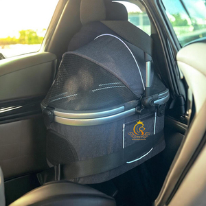 Poussette <span class=keywords><strong>pour</strong></span> animaux de compagnie en aluminium léger et pliable et en matériau Oxford à deux étages Poussette <span class=keywords><strong>pour</strong></span> chiens et chats en PET en vente à chaud en EUR - Product Image 5