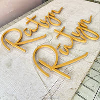 Lettres lumineuses 3D personnalisées pour les devantures de magasins et les commerces de détail - Signalétique publicitaire extérieure