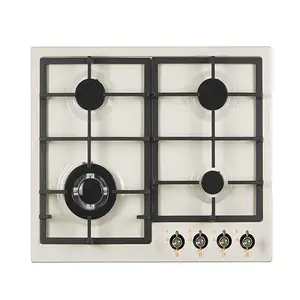 OEM Fashion attractive design built in gas cooker table China 4 burners cooktop CE/CB/GS wok burner