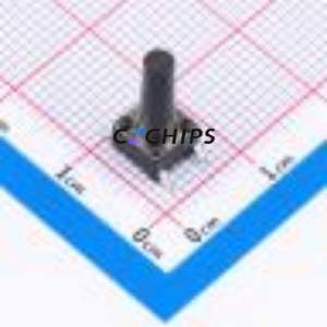 TS-1102SD-B-T-B Tactile Switch SMD-4P,6x6mm Switch ( Operating Force: 1.6N )( Switch Length: 6mm )( Switch Width: 6mm ) - Product Image 1