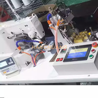 Machine à plier et à découper les sangles entièrement automatique, machine à couper et à coudre à ceinture élastique intégrée