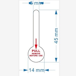 Pin nhựa kéo Tab đồng xu di động, pin kéo Tab nhà sản xuất - Product Image 5