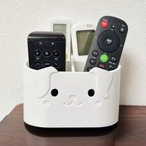 Cute Cat Remote Control Storage Box Desktop Organizer Plastic Single Tier Living Room Use - Product Image 4
