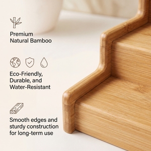 Étagère à épices extensible à 3 niveaux <span class=keywords><strong>en</strong></span> bambou, organisateur <span class=keywords><strong>de</strong></span> condiments <span class=keywords><strong>en</strong></span> <span class=keywords><strong>bois</strong></span> pour comptoir, étagère <span class=keywords><strong>de</strong></span> rangement <span class=keywords><strong>de</strong></span> <span class=keywords><strong>cuisine</strong></span> - Product Image 4