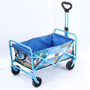 รถเข็นสำหรับออกค่ายชายหาดกลางแจ้งรถเข็นสำหรับตกปลาตั้งแคมป์รถเข็นกระเป๋าเดินทางแบบพกพาสำหรับทัวร์ช้อปปิ้งกลางแจ้ง - Product Image 6