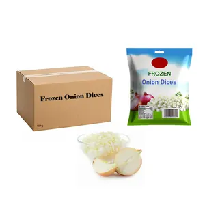 Cipolle fresche aromatiche selezionare IQF cipolla bianca di qualità Clip di cipolla congelata per i mercati all'ingrosso e distributori alimentari