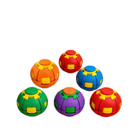 Jouets promotionnels Flash Toys, Fidget Spinner en forme d'engrenage imprimé en 3D, boule à presser et à rotation, jouet sensoriel anti-stress à LED