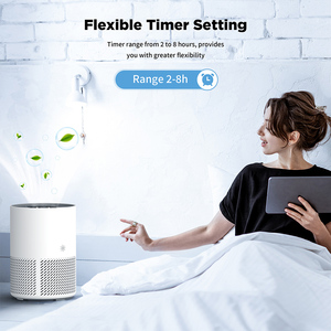 Chambre Smart Home <span class=keywords><strong>Purificateur</strong></span> <span class=keywords><strong>d</strong></span>'<span class=keywords><strong>air</strong></span> électrique avec filtre <span class=keywords><strong>HEPA</strong></span> Prise européenne en plastique portable et connectée WiFi pour une utilisation domestique intelligente - Product Image 6