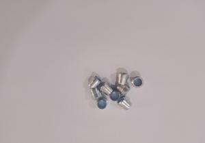 Embout spécial usiné en acier inoxydable de haute qualité, plaqué zinc, avec perçage pour raccords - Product Image 2