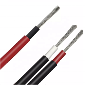 Câble <span class=keywords><strong>solaire</strong></span> industriel ShangJin 1*6mm² isolé XLPE massif, résistant aux UV, DC 1800V AC 1000V, étanche H1Z2Z2-K, vente en gros - Product Image 5