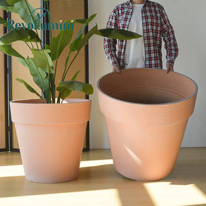 Style pierre Extra Large Design moderne Pots de fleurs et jardinières intérieur énormes jardinières extérieures grands pots de fleurs pour plantes de jardin - Product Image 1