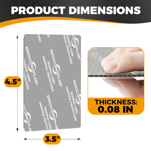 Protector <span class=keywords><strong>de</strong></span> Tarjetas Coleccionables Gris <span class=keywords><strong>de</strong></span> 3.5 x 4.5 Pulgadas al por Mayor, Funda Protectora para Envío <span class=keywords><strong>de</strong></span> Tarjetas, Soporte Superior <span class=keywords><strong>de</strong></span> Cartón, Impermeable - Product Image 3