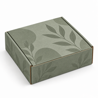 Boîte d'emballage rigide en carton ondulé E Flute 400 g/m² pour produits de soin et shampoings, avec logo personnalisé, en matériaux recyclés, prix usine, vente en gros