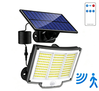 Lampu Dinding & Sorot Sensor LED 210/256 Tipe Split Tahan Air IP65 untuk Gudang, Konstruksi ABS & Aluminium