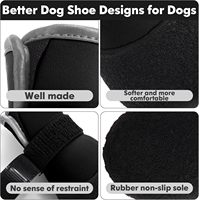 Bottes d'automne de luxe rétro pour chien, antidérapantes, en velours épaissi, respirantes, chaudes, solides, pour Noël et Halloween, vente en gros