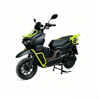 Scooter électrique cargo 2000W, batterie lithium 60V, 2 roues, moto de livraison longue portée, scooter électrique pour livraison de nourriture
