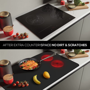 Silicone Stove Cover Induction Cooktop Silicone <b>Glass</b> Stove Top Cover <b>Protector</b> for Electric Stove - Product Image 4