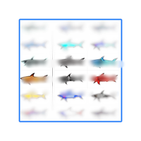 Autocollant de requin 3D Paul élégant, étanche, pour décoration DIY, livraison gratuite et rapide