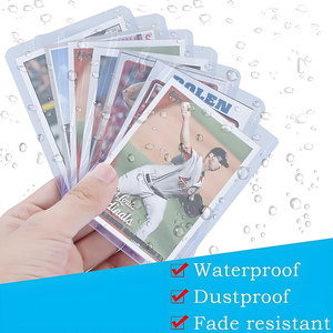 YY Ultra Clear 35PT PVC Toploaders Trading and Sports Card Holder Housses de protection - Product Image 4
