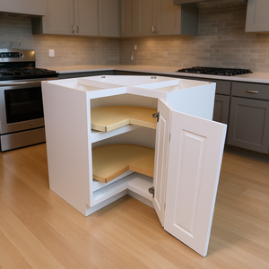 Gabinete Giratorio LS33-LS36 con Envío Gratuito, Gabinete Base de Esquina de Diseño Moderno de 33/36 Pulgadas de Ancho para Mejoras de Cocinas Americanas - Product Image 2