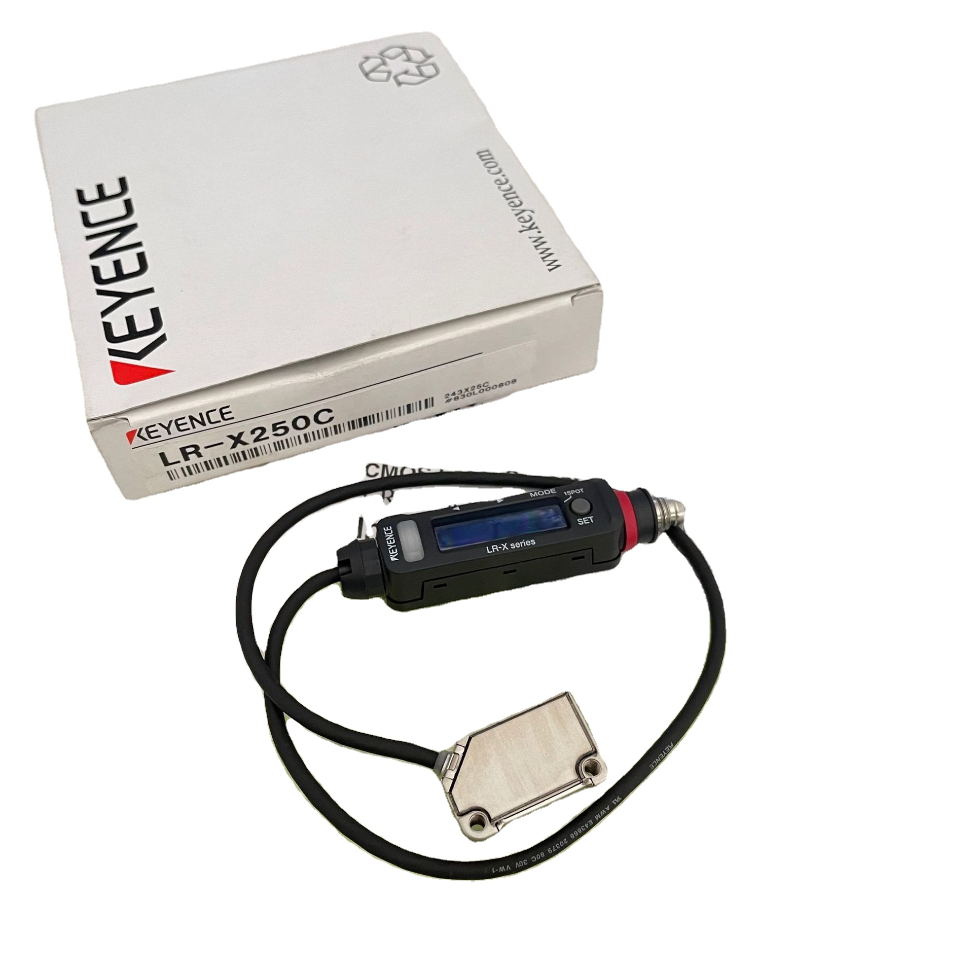 KEYENCE LR-X100レーザー光電センサー100mmレンジセパレート