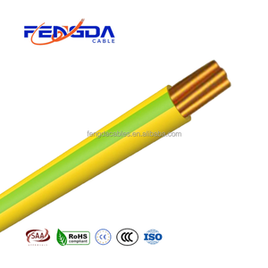 Le fil de construction un de PVC flexible de noyau a échoué le <span class=keywords><strong>cuivre</strong></span> <span class=keywords><strong>recuit</strong></span> simple 0.6/1 kilovolt V-90 a isolé AS/NZS 5000.1 - Product Image 1