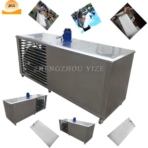 Máquina comercial para hacer bloques de hielo, bloque de refrigeración directa Industrial, barra de tubo de hielo, congelador, fabricación de plantas, en venta