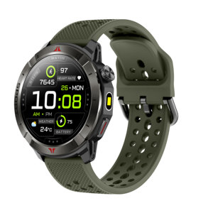 GPS Thể Thao Thông Minh Đồng Hồ 1.43-Inch Hiển Thị Thể Dục Tracker Âm Nhạc Máy Nghe Nhạc La Bàn Nhịp Tim Tracker Cho Runners Android IOS - Product Image 1