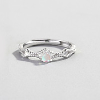 Dropshipping pour la conception originale CJH S925 Bague princesse et chevalier en argent pur Bagues de mode créatives pour les couples féminins Cadeau